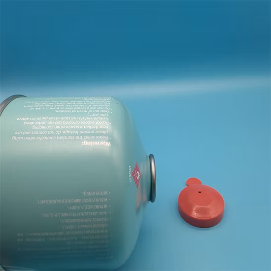 Custom 220g 227g портативный баллон с бутановым газом для сжигания в печи